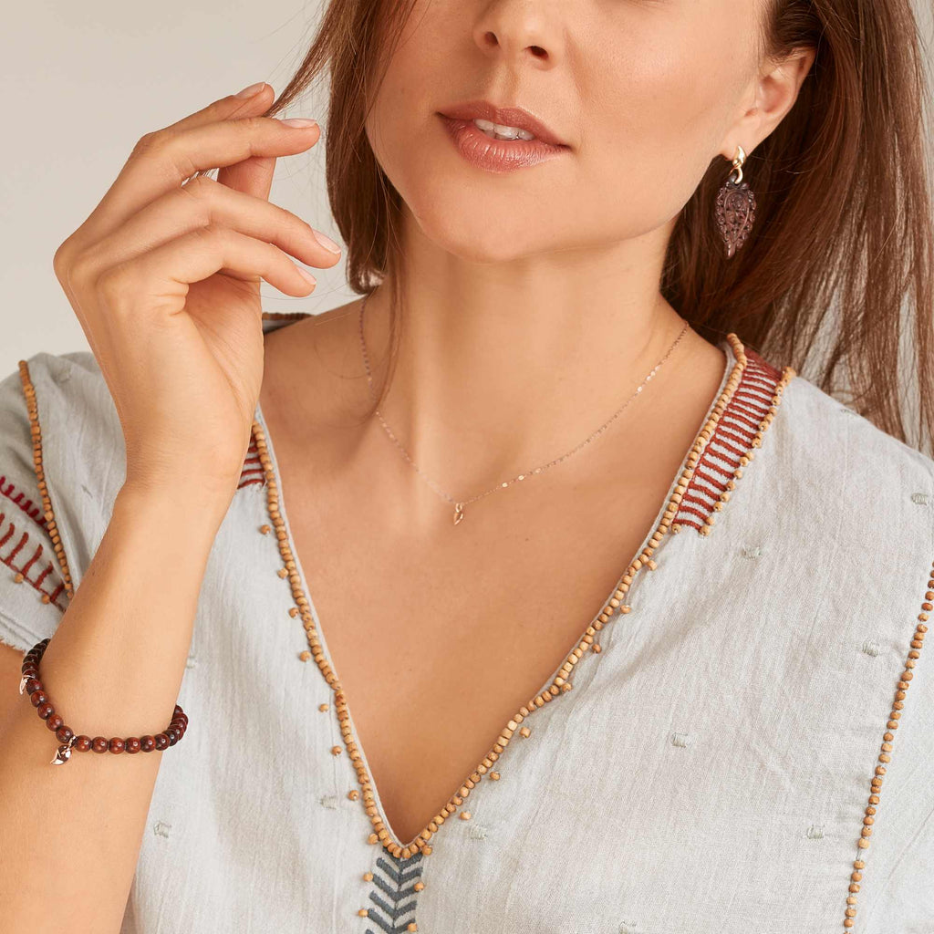 Tamara Comolli INDIA Ohrhänger (E-IND-SW-rg) aus Roségold
