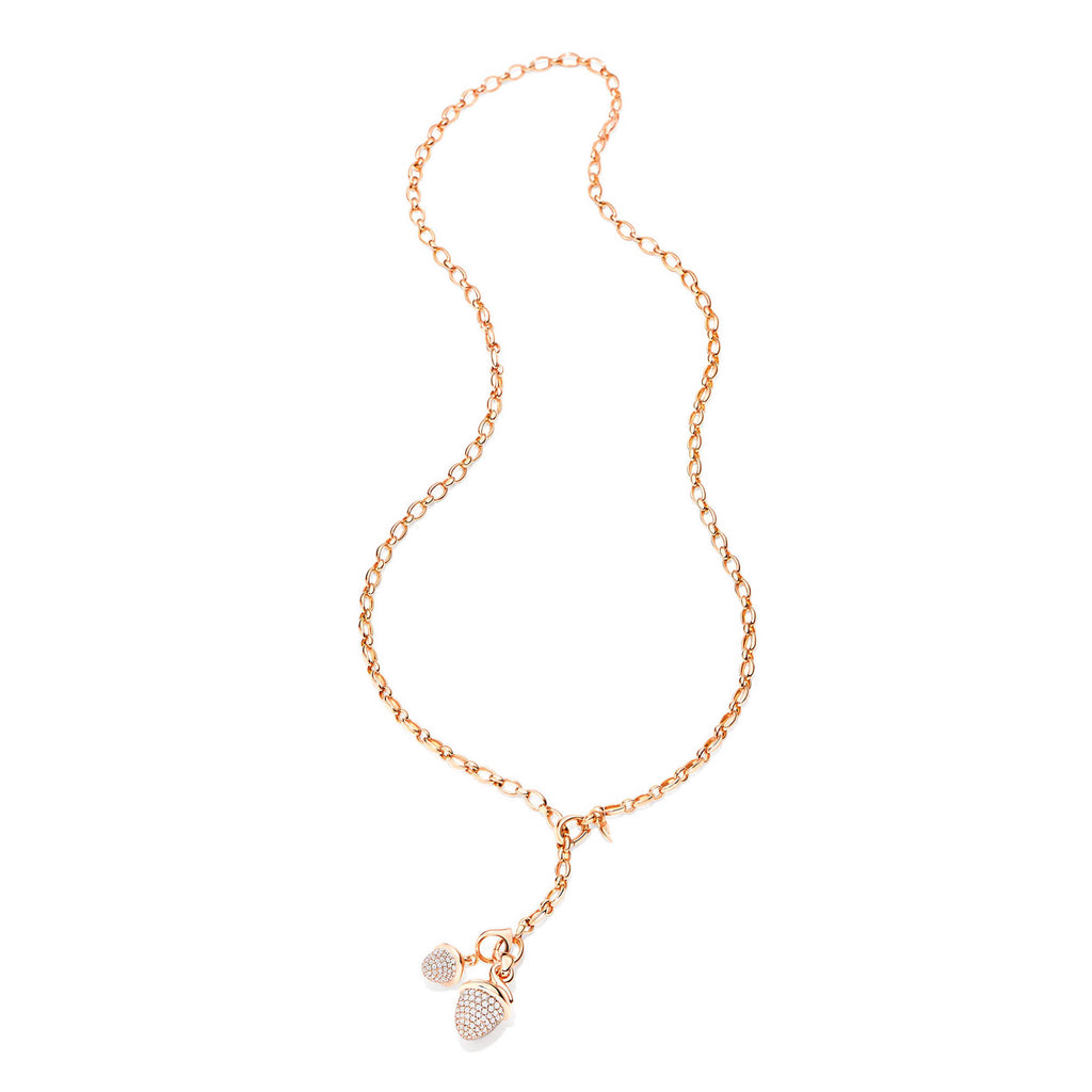 Tamara Comolli LARIAT Halskette (N-LAR-60-rg) aus Roségold