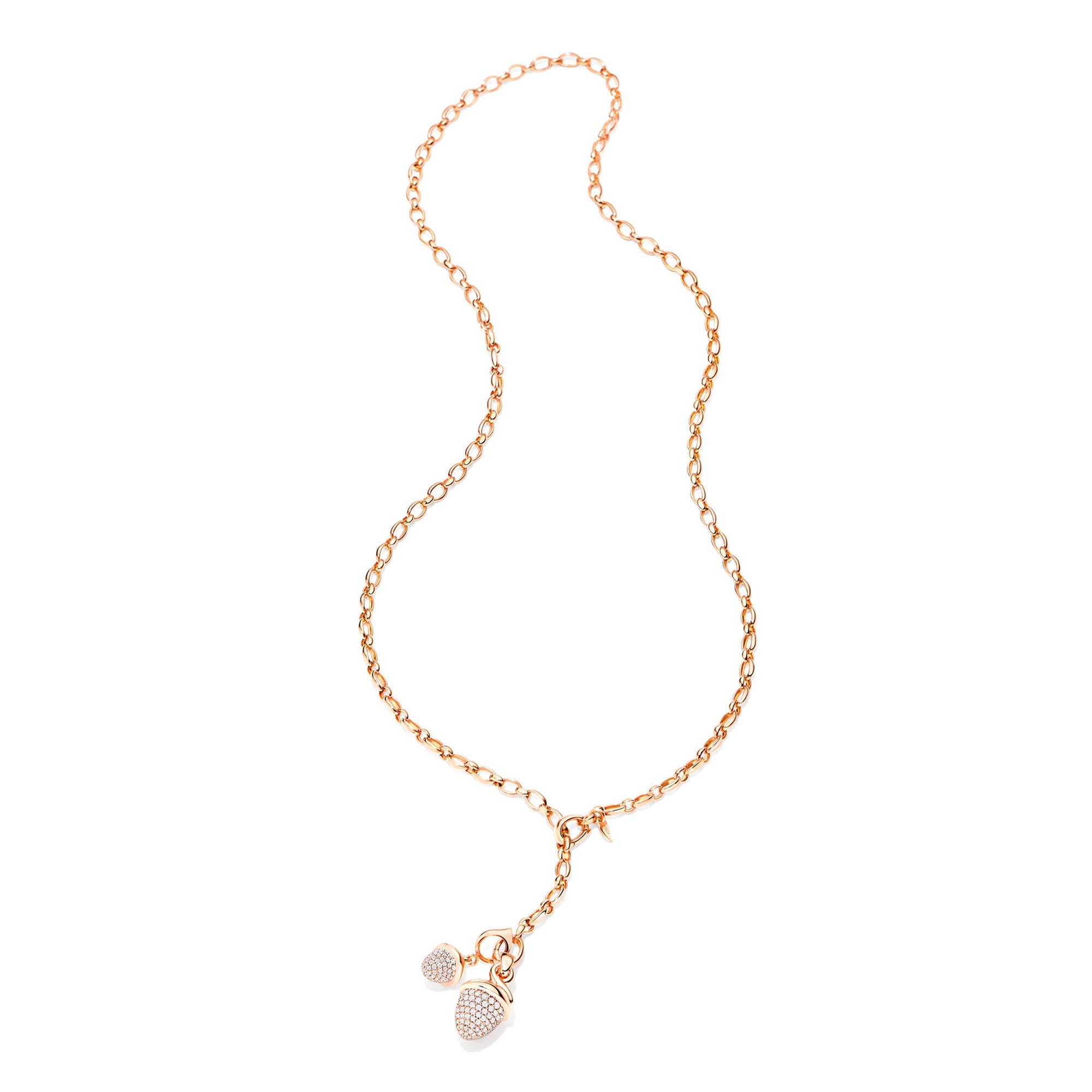 Tamara Comolli LARIAT Halskette (N-LAR-60-rg) aus Roségold