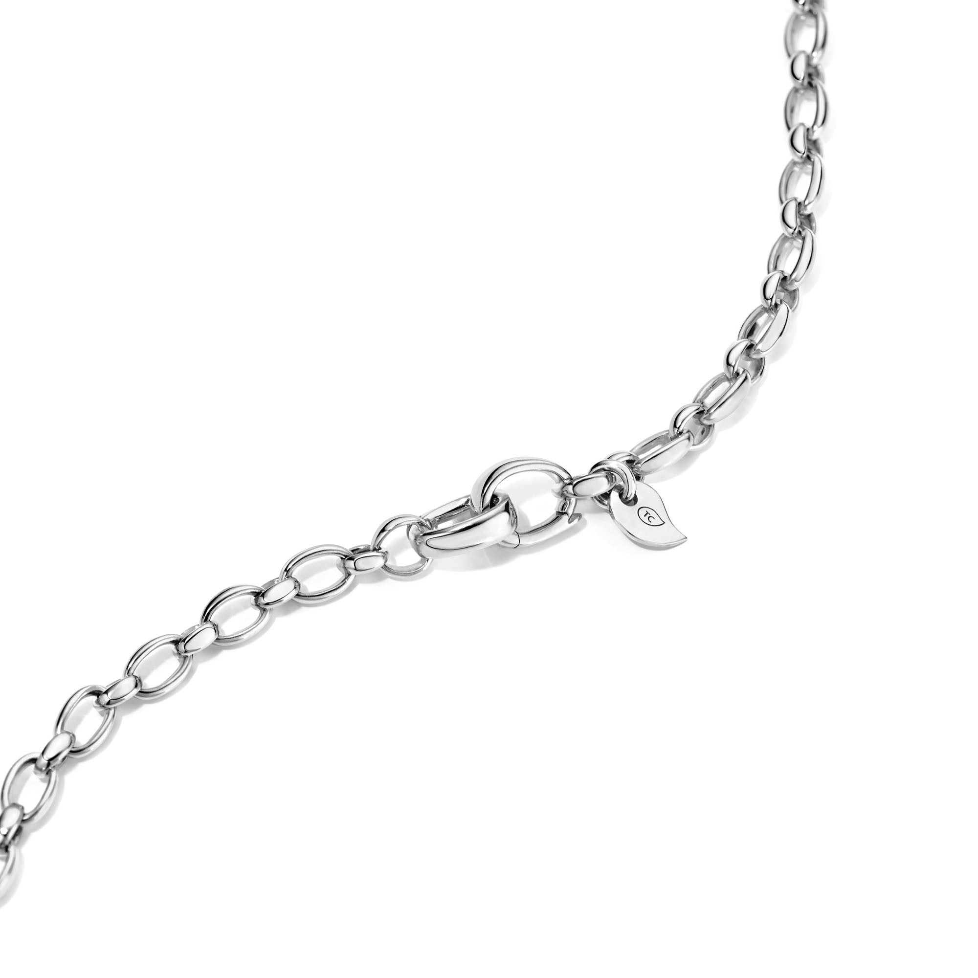 Tamara Comolli LARIAT Halskette (N-LAR-60-wg) aus Weißgold