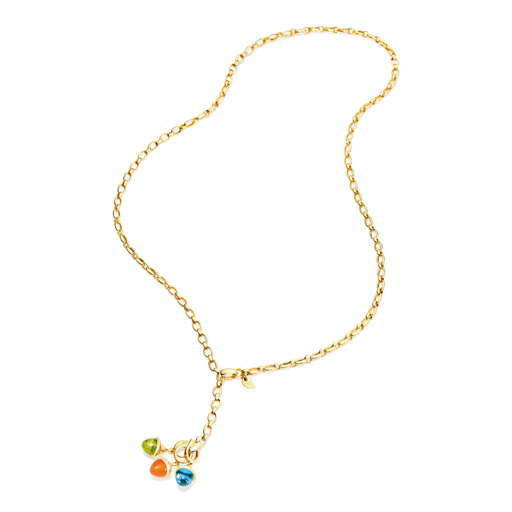 Tamara Comolli LARIAT Halskette (N-LAR-60-yg) aus Gelbgold