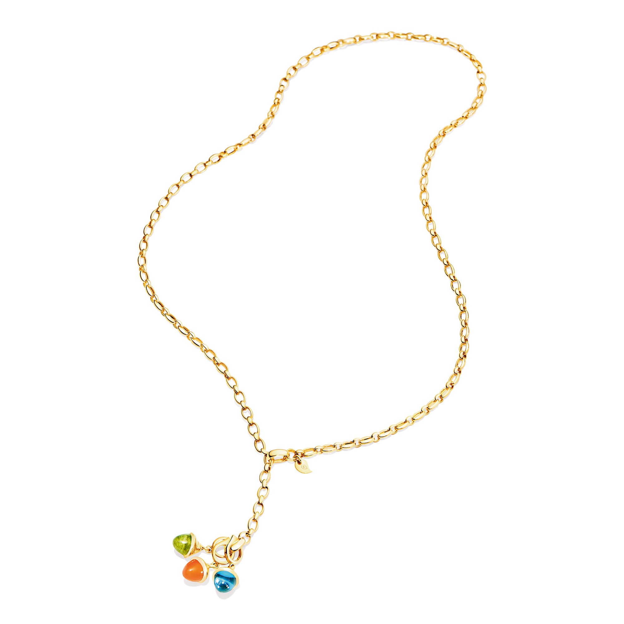 Tamara Comolli LARIAT Halskette (N-LAR-60-yg) aus Gelbgold