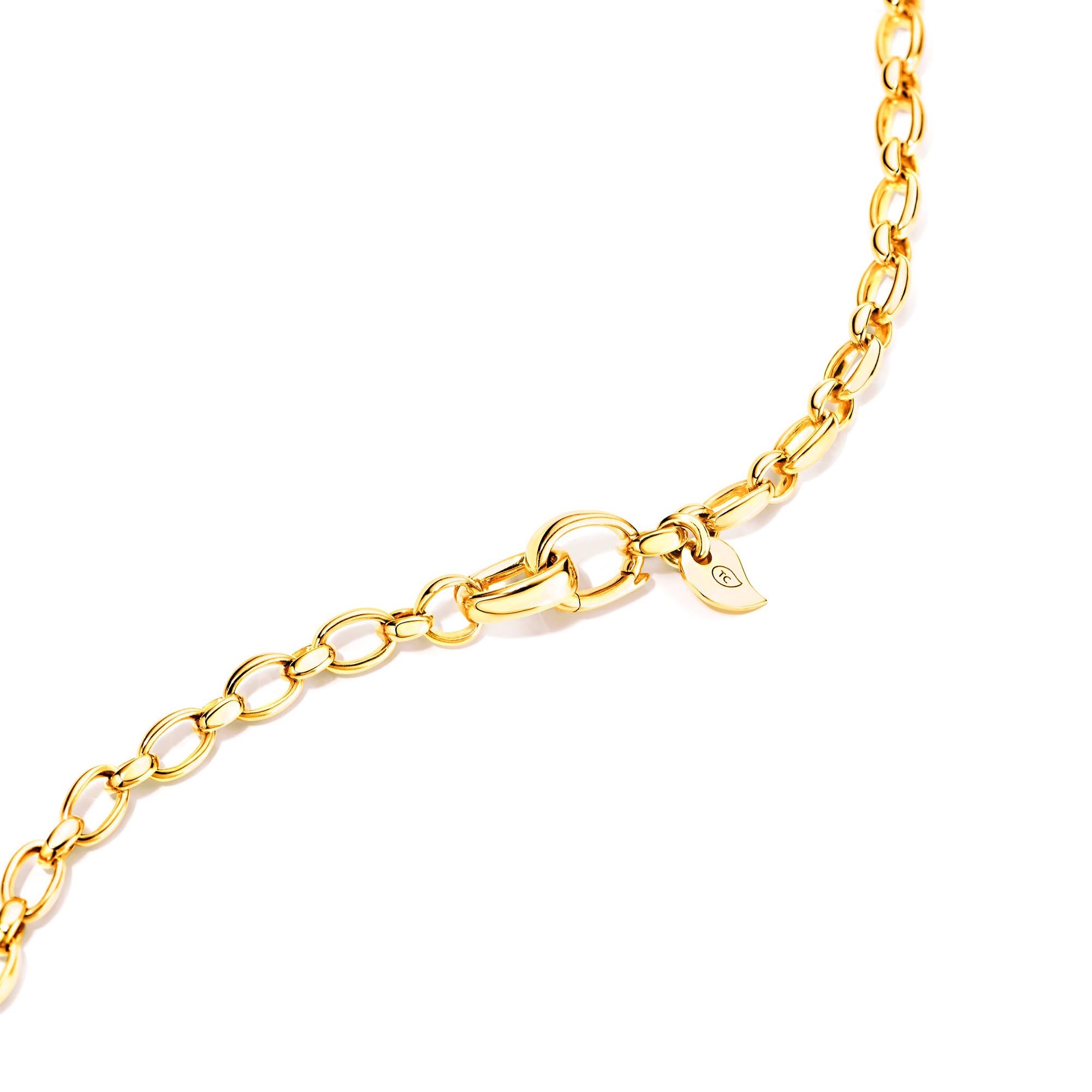Tamara Comolli LARIAT Halskette (N-LAR-60-yg) aus Gelbgold