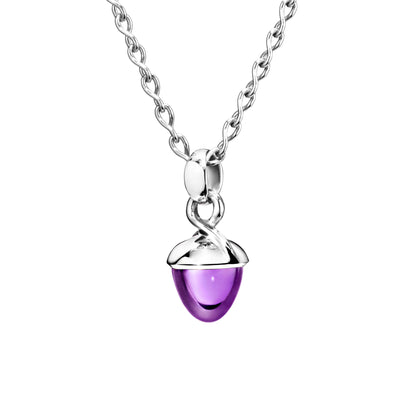 Tamara Comolli MIKADO Bouquet Anhänger mit Amethyst (P-MB-Am-wg) aus Weißgold mit Amethyst