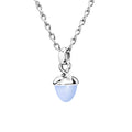 Tamara Comolli MIKADO Bouquet Anhänger mit Chalcedon (P-MB-ChBl-wg) aus Weißgold mit Chalcedon