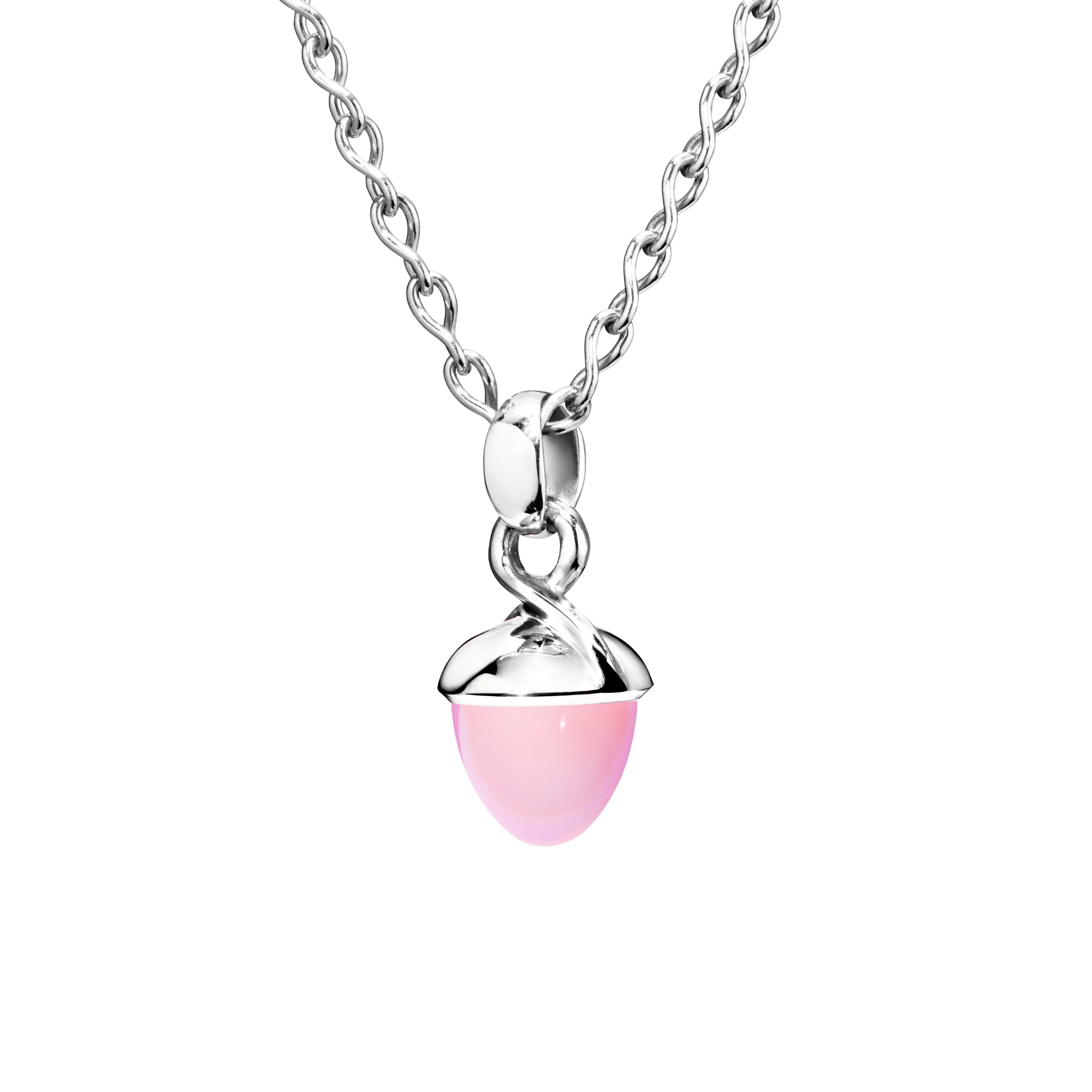 Tamara Comolli MIKADO Bouquet Anhänger mit Chalcedon (P-MB-ChPi-wg) aus Weißgold mit Chalcedon
