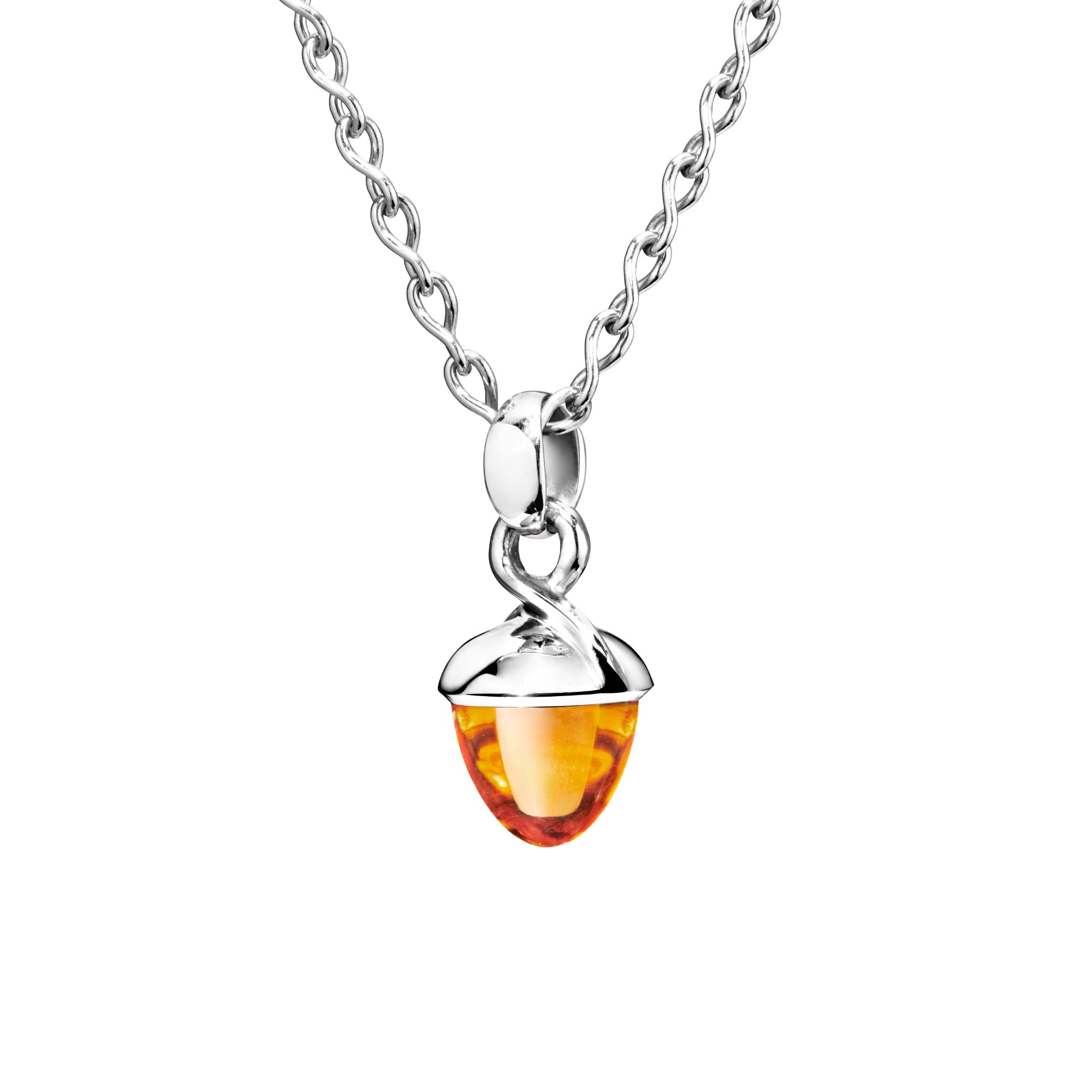 Tamara Comolli MIKADO Bouquet Anhänger mit Citrin (P-MB-Cit-wg) aus Weißgold mit Citrin
