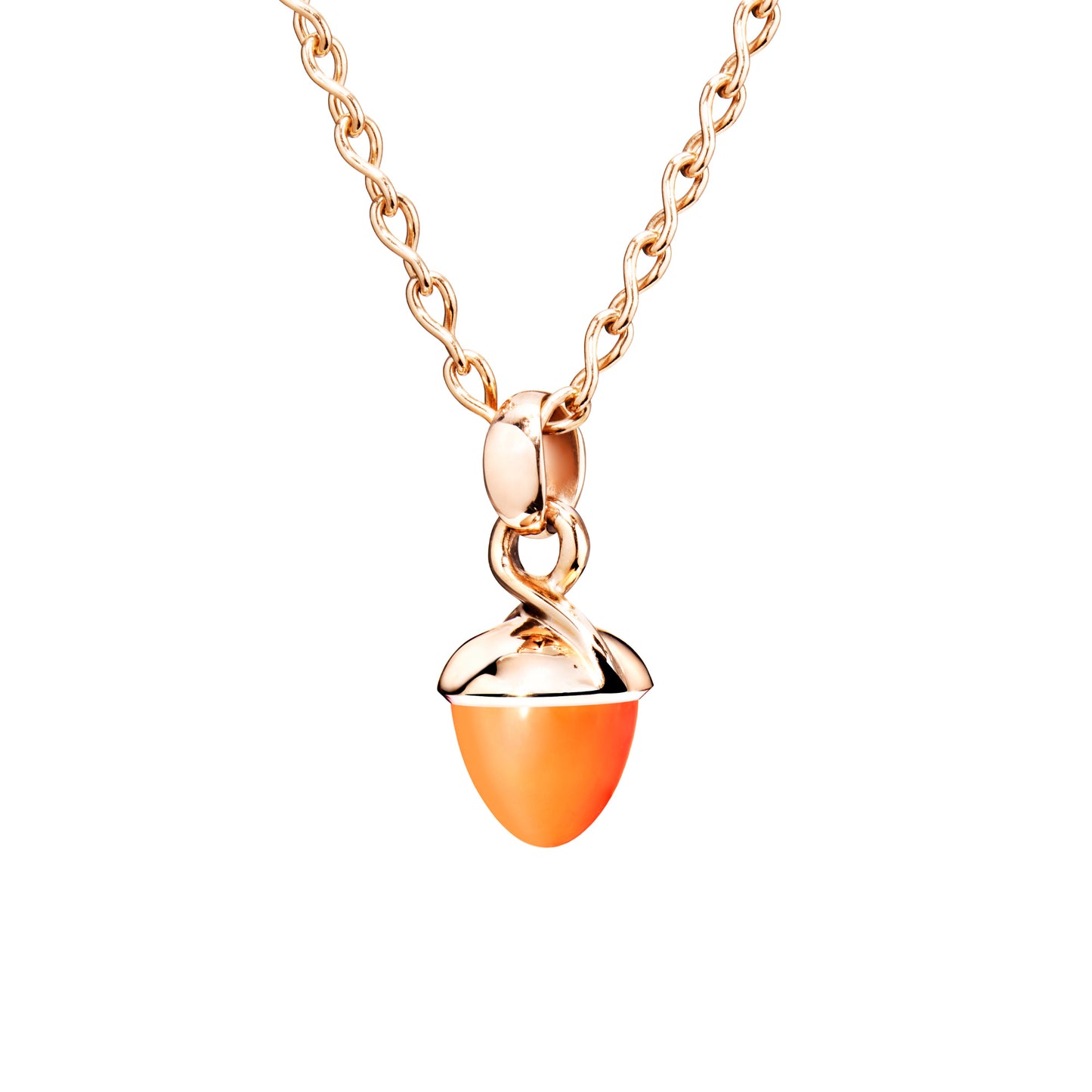 Tamara Comolli MIKADO Bouquet Anhänger mit Karneol (P-MB-Carn-rg) aus Roségold mit Karneol