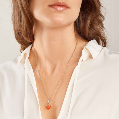 Tamara Comolli MIKADO Bouquet Anhänger mit Karneol (P-MB-Carn-rg) aus Roségold mit Karneol