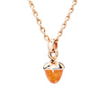 Tamara Comolli MIKADO Bouquet Anhänger mit Mandarin-Granat (P-MB-Man-rg) aus Roségold mit Granat