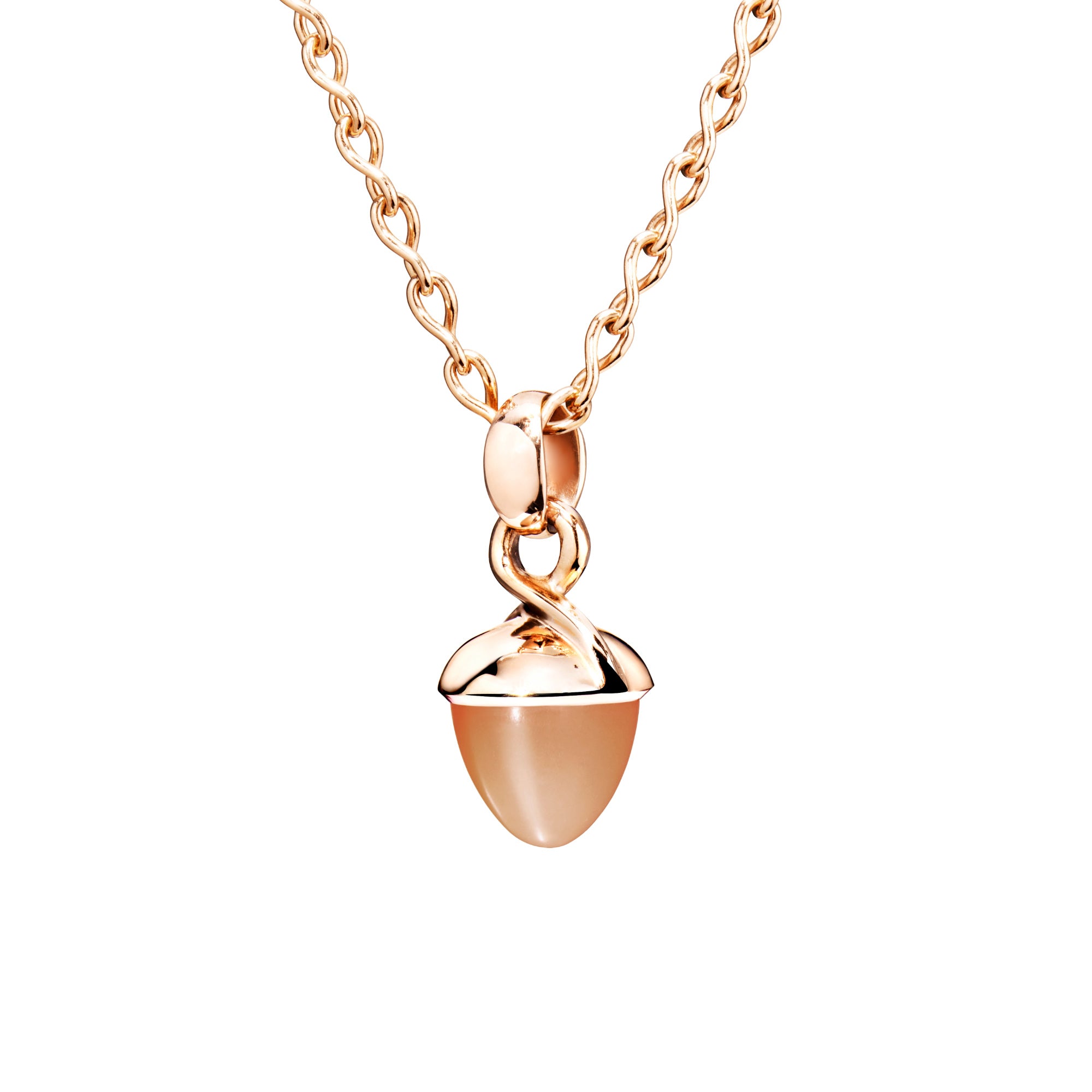 Tamara Comolli MIKADO Bouquet Anhänger mit Mondstein (P-MB-MoBr-rg) aus Roségold mit Mondstein