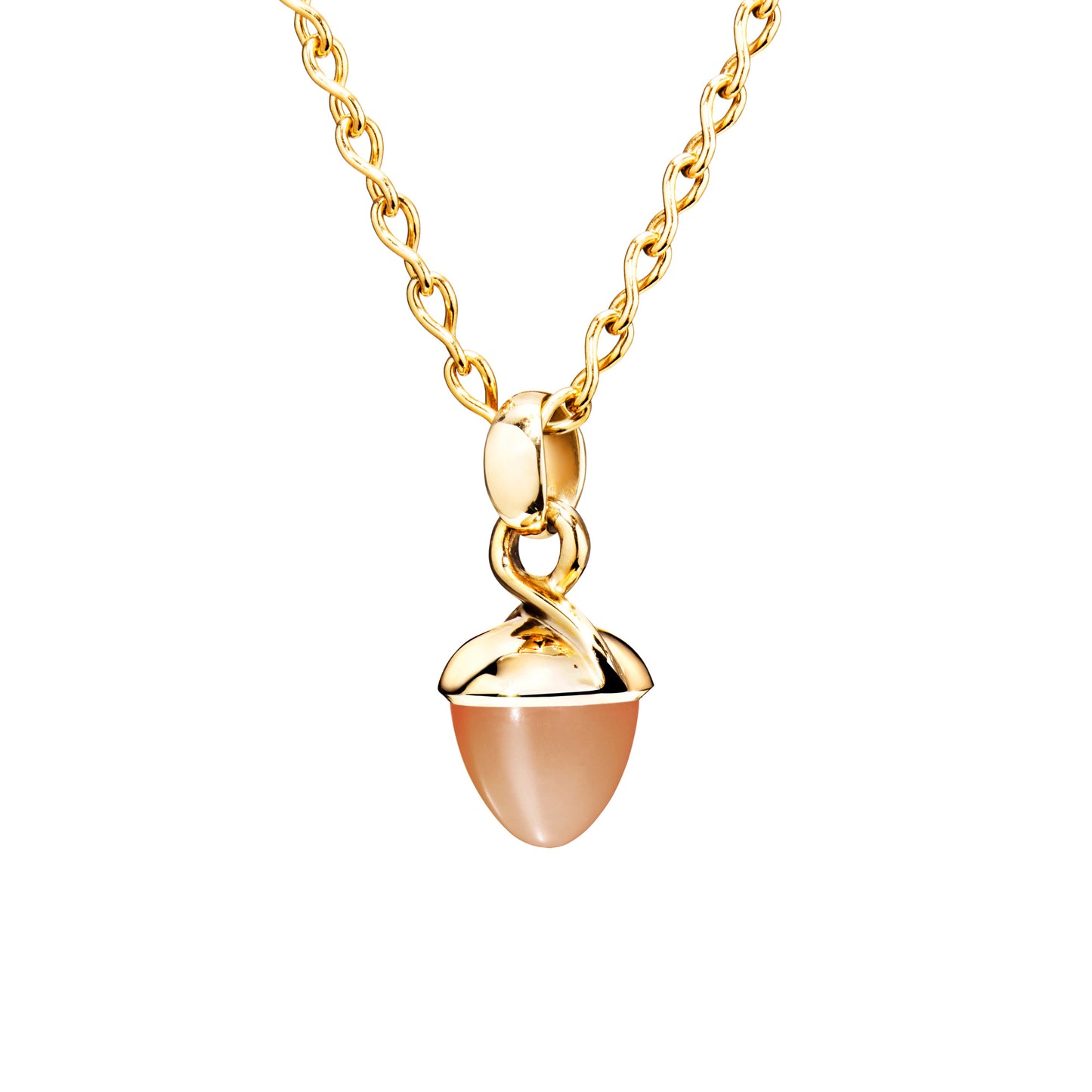 Tamara Comolli MIKADO Bouquet Anhänger mit Mondstein (P-MB-MoBr-yg) aus Gelbgold mit Mondstein