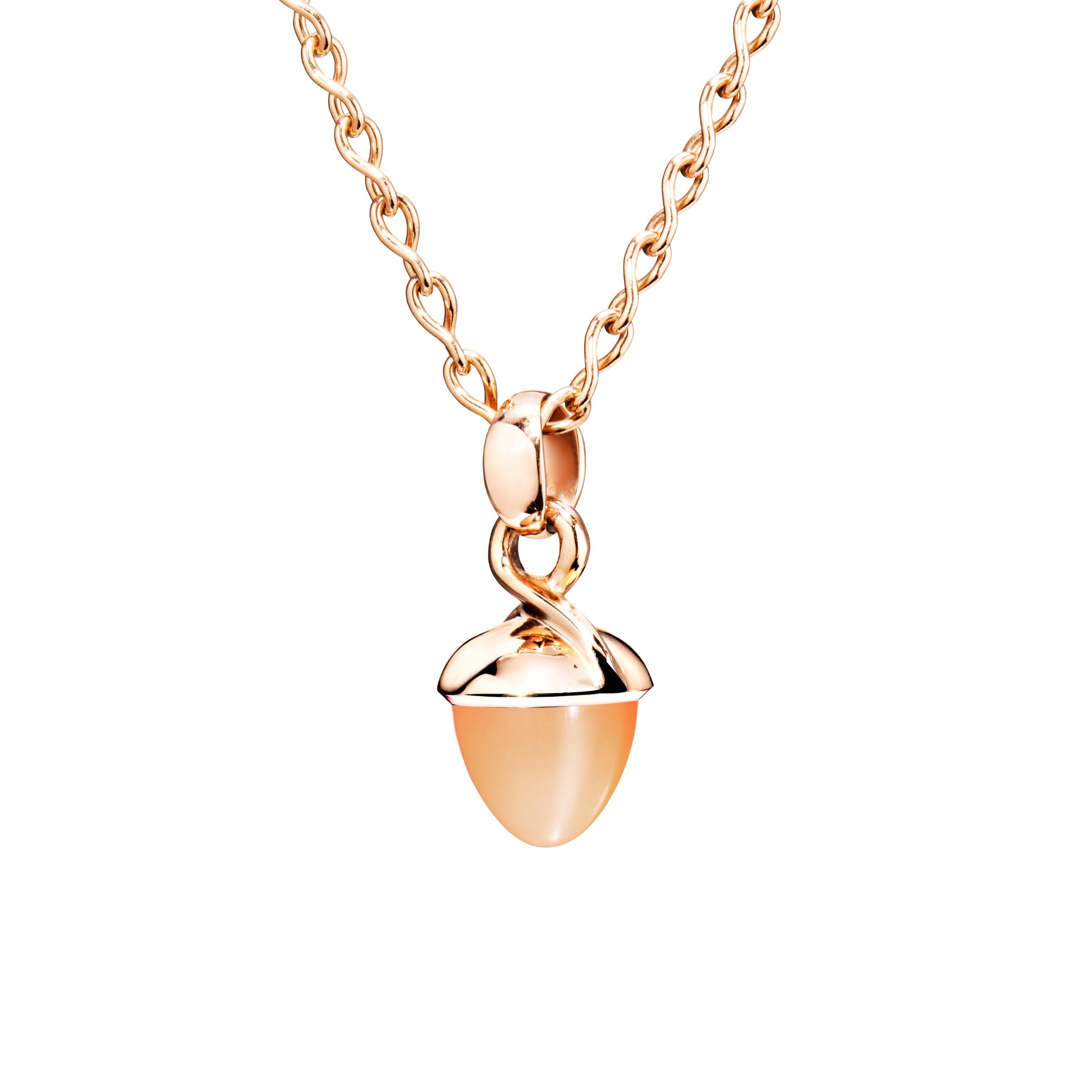 Tamara Comolli MIKADO Bouquet Anhänger mit Mondstein (P-MB-MoOr-rg) aus Roségold mit Mondstein