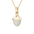 Tamara Comolli MIKADO Bouquet Anhänger XL mit Diamant-Pavé (P-MB-XL-p-yg) aus Gelbgold mit Diamant
