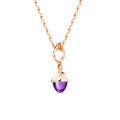 Tamara Comolli MIKADO Flamenco Anhänger mit Amethyst (P-MFL-Am-rg) aus Roségold mit Amethyst