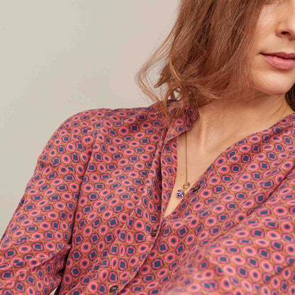 Tamara Comolli MIKADO Flamenco Anhänger mit Amethyst (P-MFL-Am-rg) aus Roségold mit Amethyst