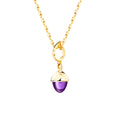 Tamara Comolli MIKADO Flamenco Anhänger mit Amethyst (P-MFL-Am-yg) aus Gelbgold mit Amethyst
