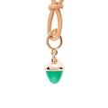 Tamara Comolli MIKADO Flamenco Anhänger mit Chrysoprase (P-MFL-Chry-rg) aus Roségold mit Chrysopras
