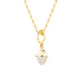 Tamara Comolli MIKADO Flamenco Anhänger mit Diamant-Pavé (P-MFL-p-yg) aus Gelbgold mit Diamant