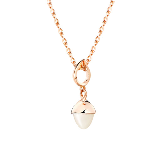 Tamara Comolli MIKADO Flamenco Anhänger mit Mondstein (P-MFL-MoSa-rg) aus Roségold mit Mondstein