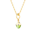 Tamara Comolli MIKADO Flamenco Anhänger mit Peridot (P-MFL-Per-yg) aus Gelbgold mit Peridot