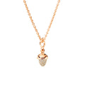 Tamara Comolli MiniMIKADO Anhänger mit Diamant-Pavé (P-mMC-p-rg) aus Roségold mit Diamant