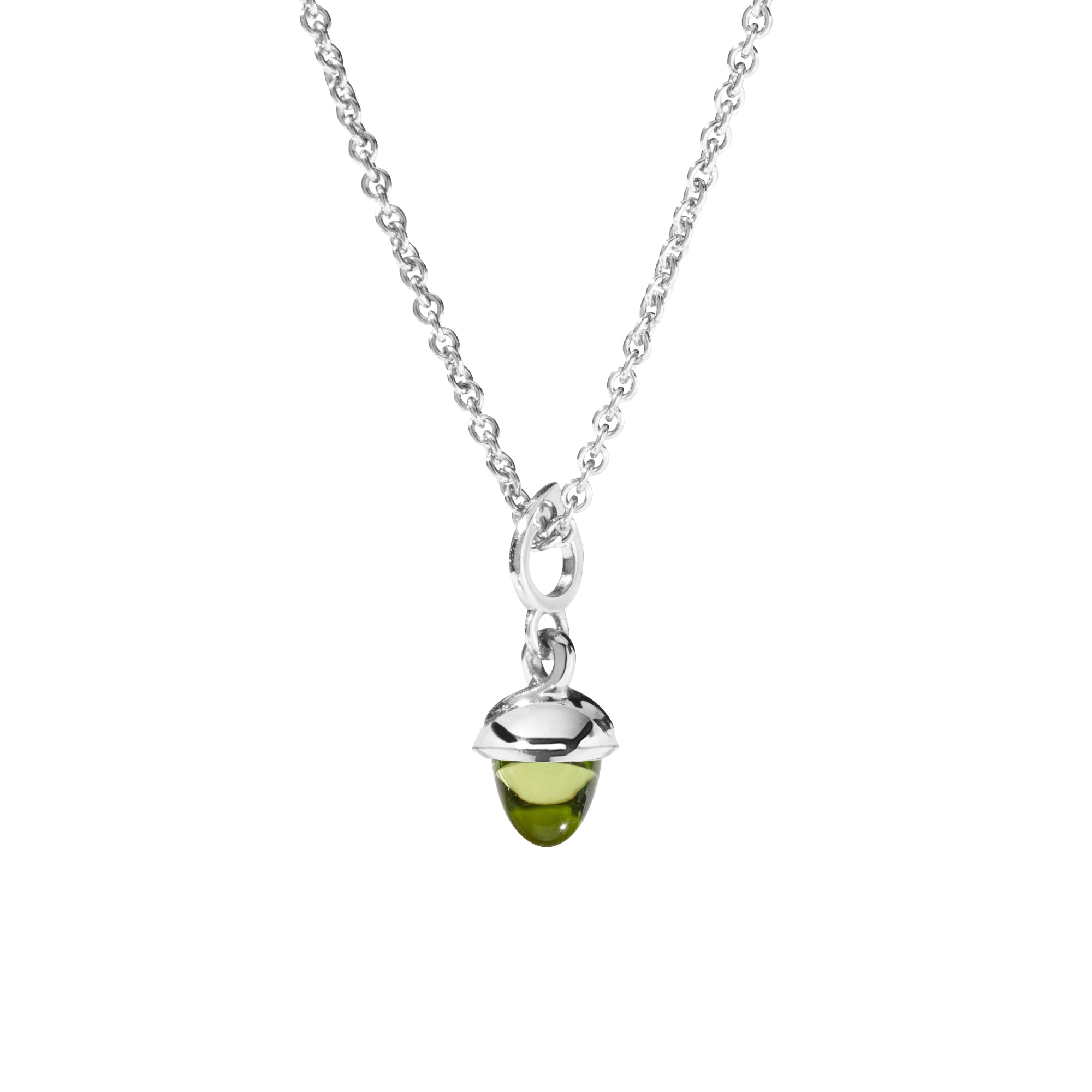 Tamara Comolli MiniMIKADO Anhänger mit Peridot (P-mMC-Per-wg) aus Weißgold mit Peridot