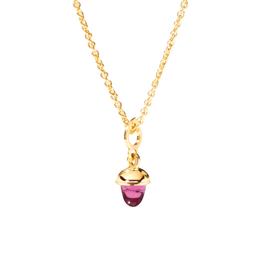 MiniMIKADO Anhänger mit Turmalin, Gelbgold • Turmalin von Tamara Comolli (P-mMC-TuRo-yg)