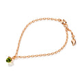 Tamara Comolli MiniMIKADO Armband mit Peridot (B-mMC-c-Per-rg) aus Roségold mit Peridot