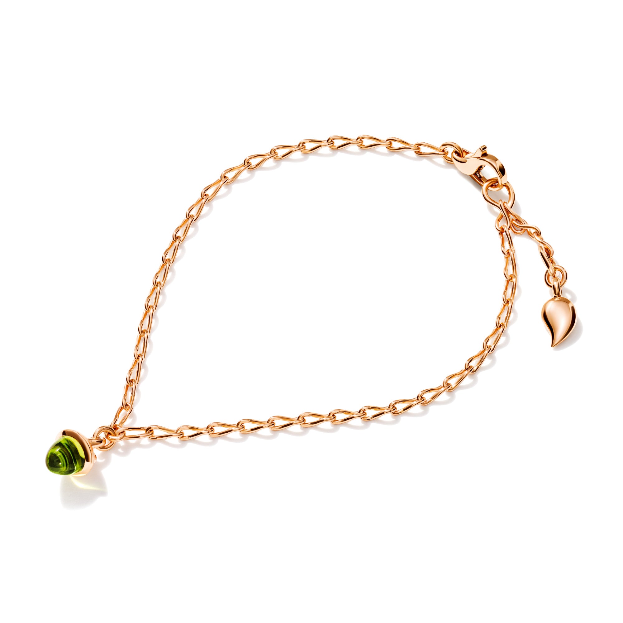 Tamara Comolli MiniMIKADO Armband mit Peridot (B-mMC-c-Per-rg) aus Roségold mit Peridot