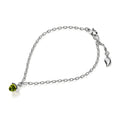 Tamara Comolli MiniMIKADO Armband mit Peridot (B-mMC-c-Per-wg) aus Weißgold mit Peridot