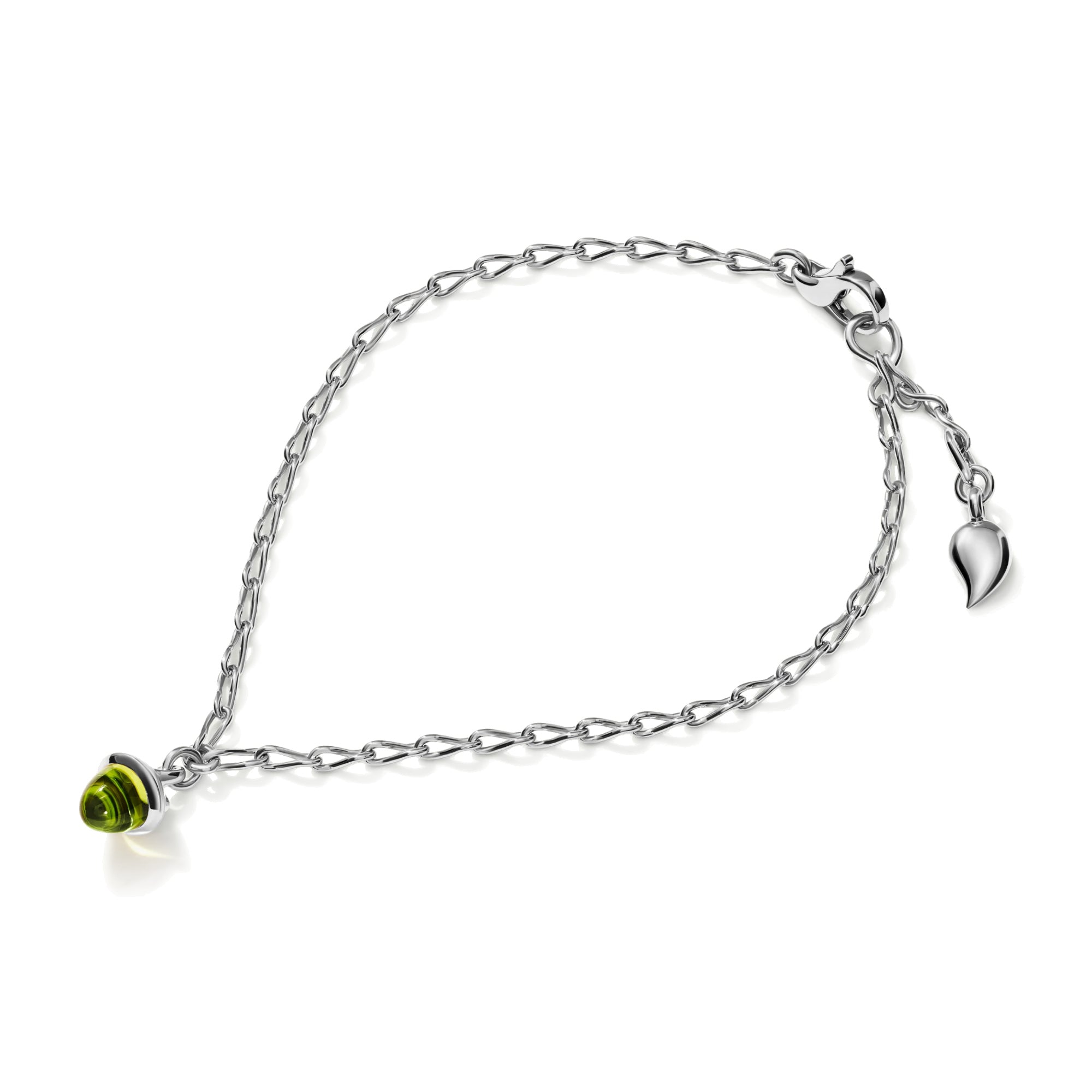 Tamara Comolli MiniMIKADO Armband mit Peridot (B-mMC-c-Per-wg) aus Weißgold mit Peridot