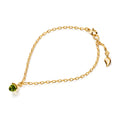 Tamara Comolli MiniMIKADO Armband mit Peridot (B-mMC-c-Per-yg) aus Gelbgold mit Peridot