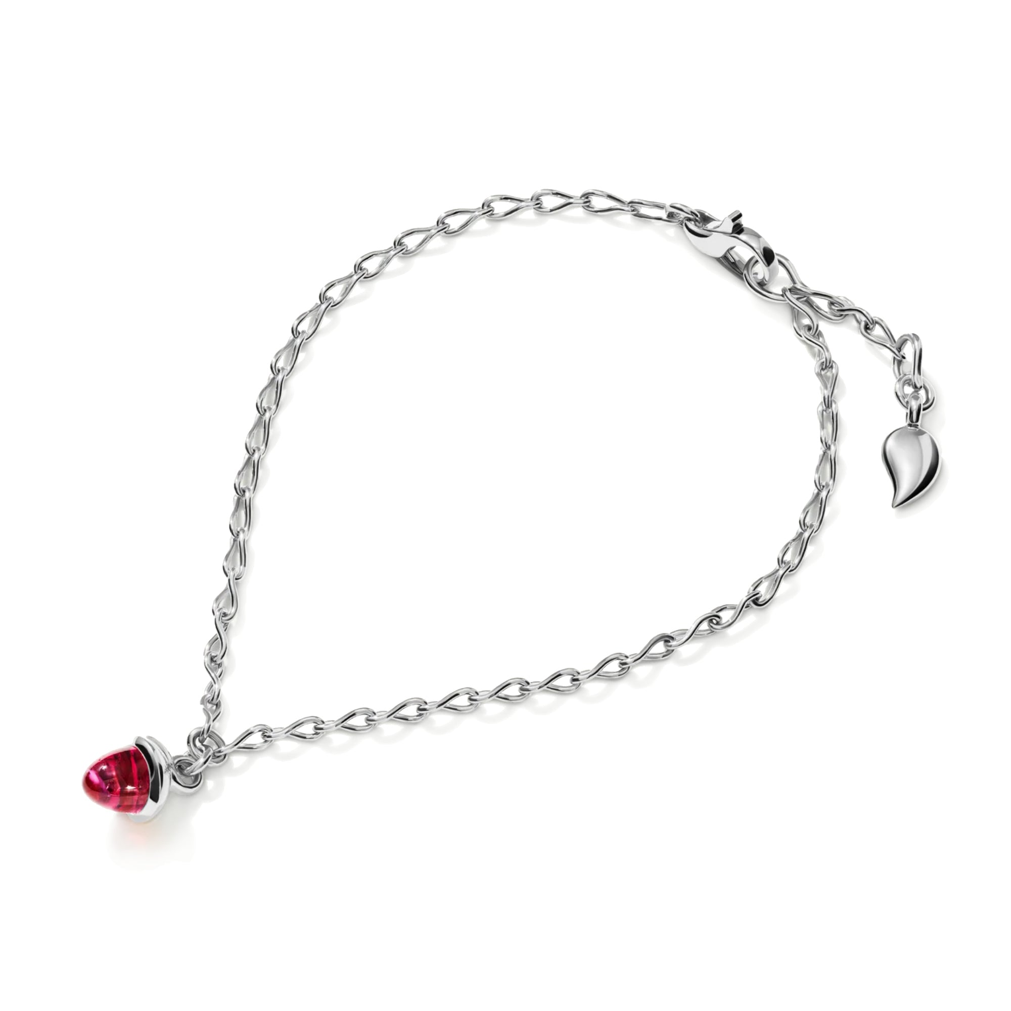 Tamara Comolli MiniMIKADO Armband mit rosa Turmalin (B-mMC-c-TuRo-wg) aus Weißgold mit Turmalin