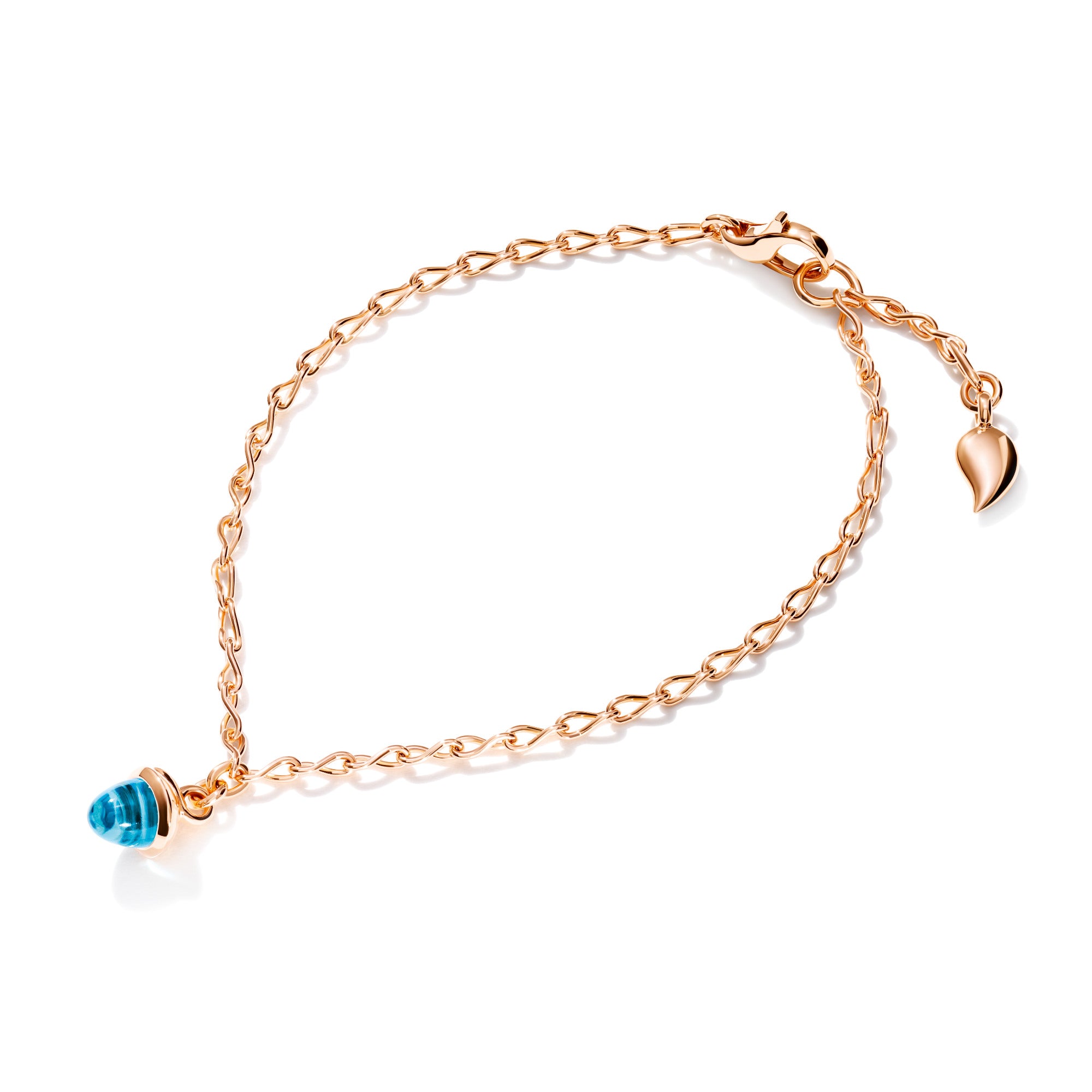 Tamara Comolli MiniMIKADO Armband mit Swiss Topas (B-mMC-c-ToSw-rg) aus Roségold mit Topas