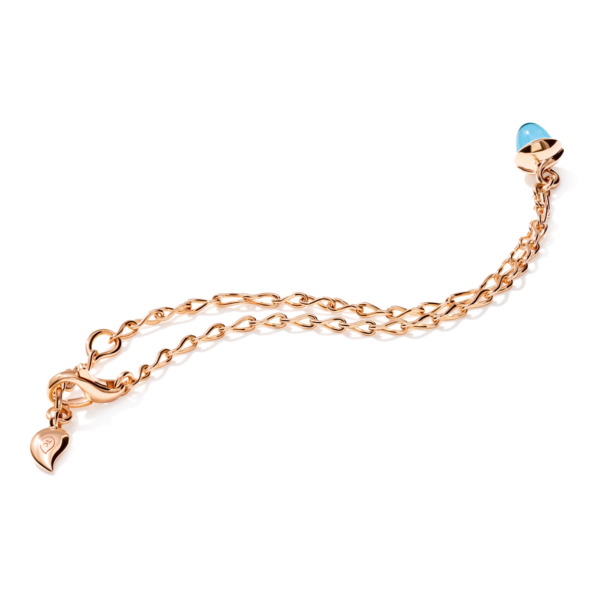 Tamara Comolli MiniMIKADO Armband mit Swiss Topas (B-mMC-c-ToSw-rg) aus Roségold mit Topas