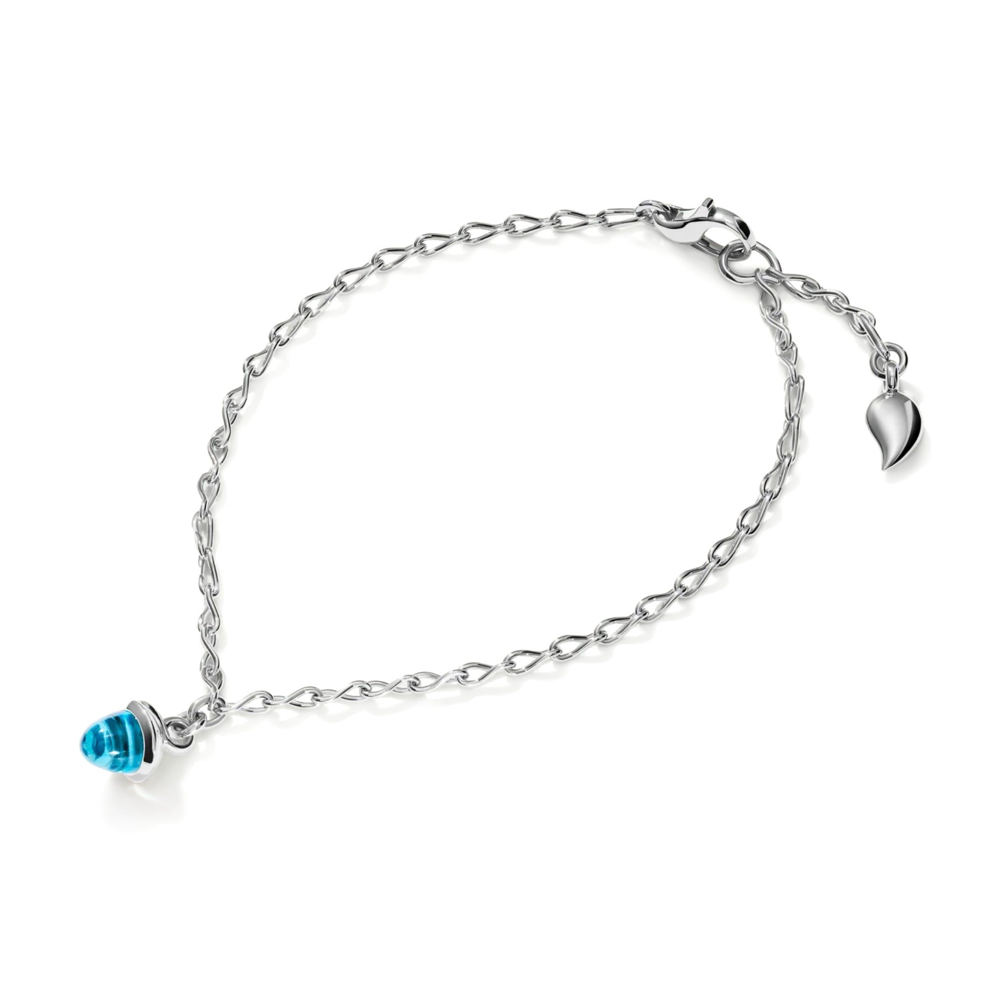 Tamara Comolli MiniMIKADO Armband mit Swiss Topas (B-mMC-c-ToSw-wg) aus Weißgold mit Topas