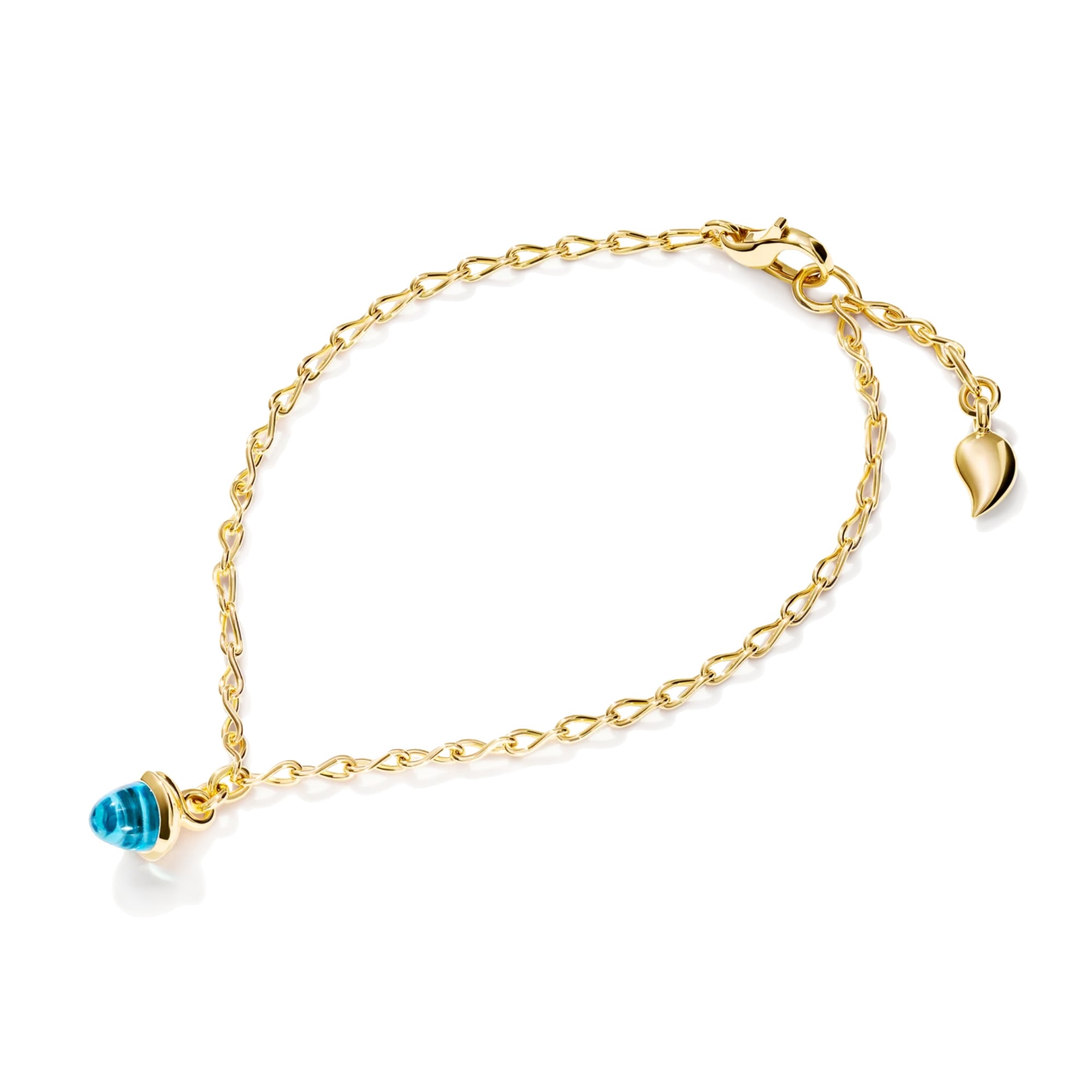 Tamara Comolli MiniMIKADO Armband mit Swiss Topas (B-mMC-c-ToSw-yg) aus Gelbgold mit Topas
