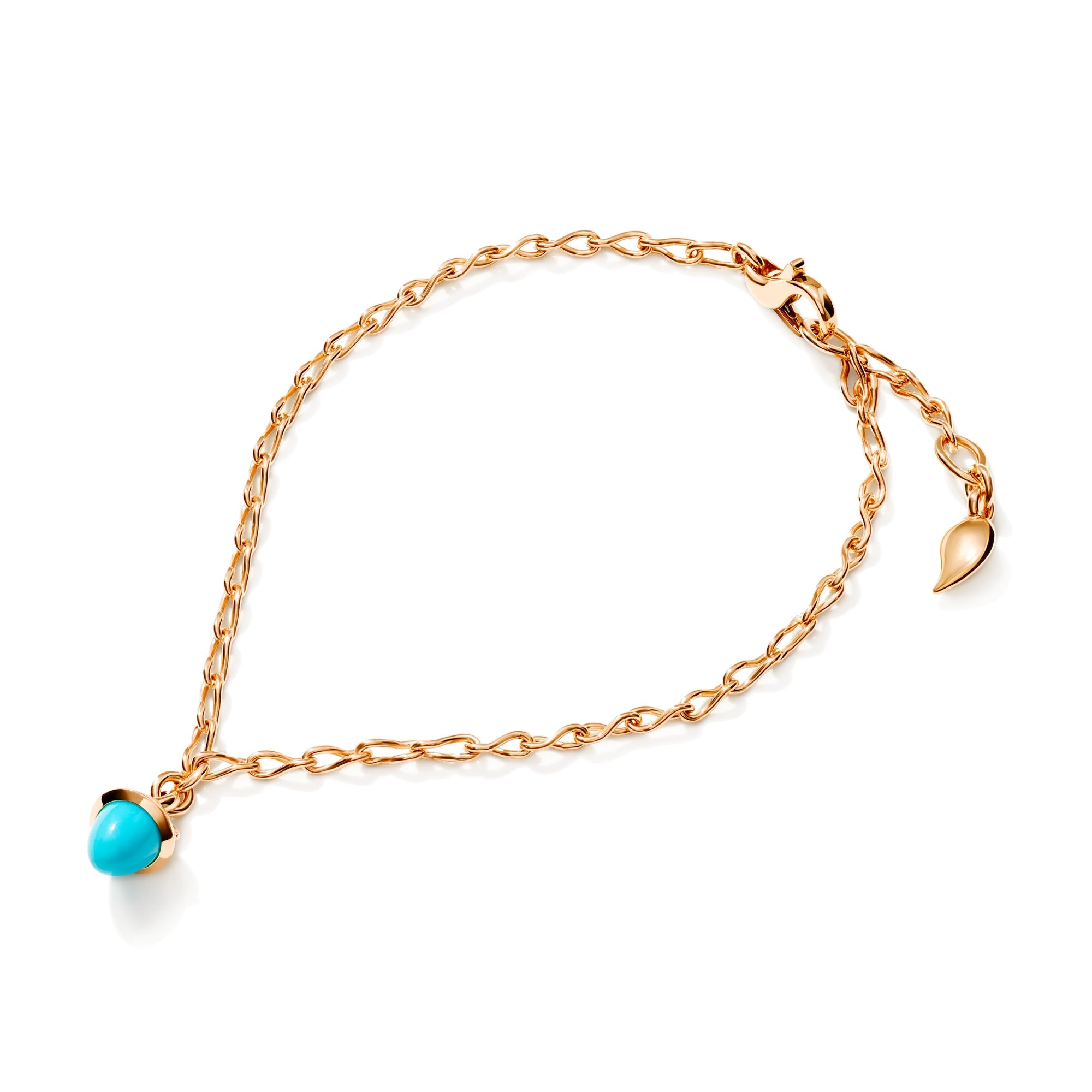 Tamara Comolli MiniMIKADO Armband mit Türkis (B-mMC-c-Tur-rg) aus Roségold mit Türkis