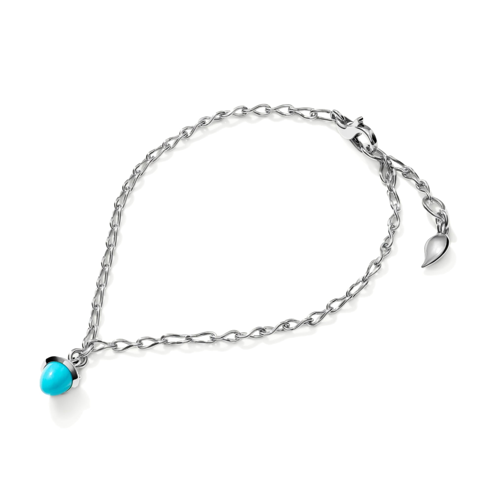 Tamara Comolli MiniMIKADO Armband mit Türkis (B-mMC-c-Tur-wg) aus Weißgold mit Türkis