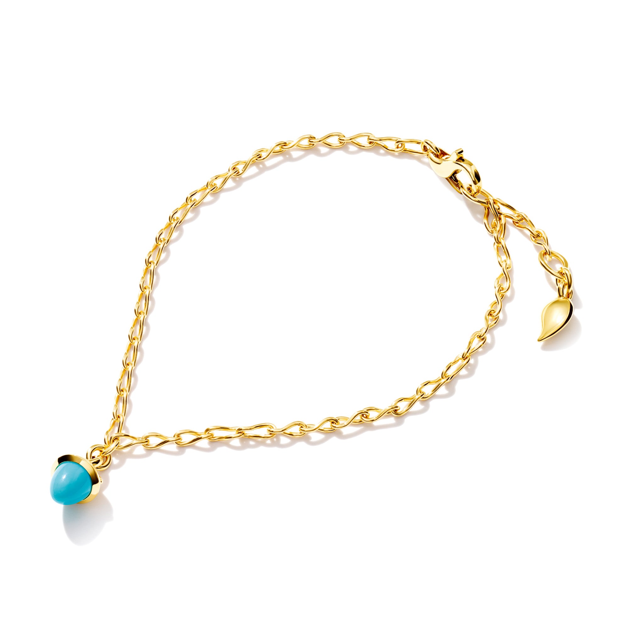 Tamara Comolli MiniMIKADO Armband mit Türkis (B-mMC-c-Tur-yg) aus Gelbgold mit Türkis