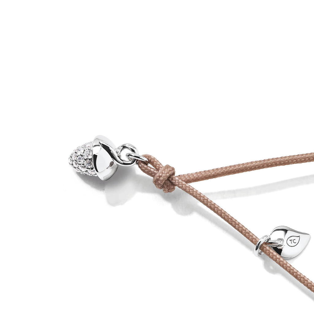 Tamara Comolli myMIKADO Armband mit Diamant-Pavé (B-MM-p-wg) aus Weißgold mit Diamant