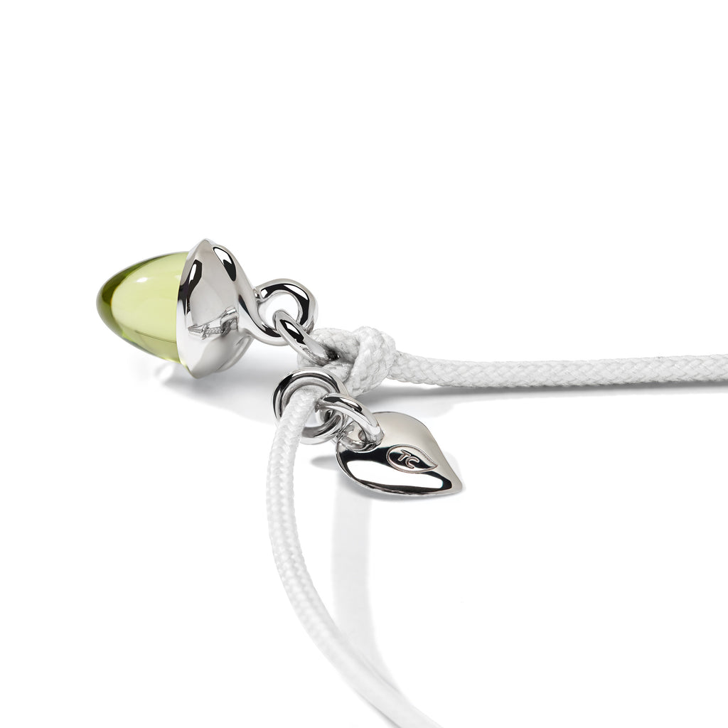 Tamara Comolli myMIKADO Armband mit Peridot (B-MM-Per-wg) aus Weißgold mit Peridot