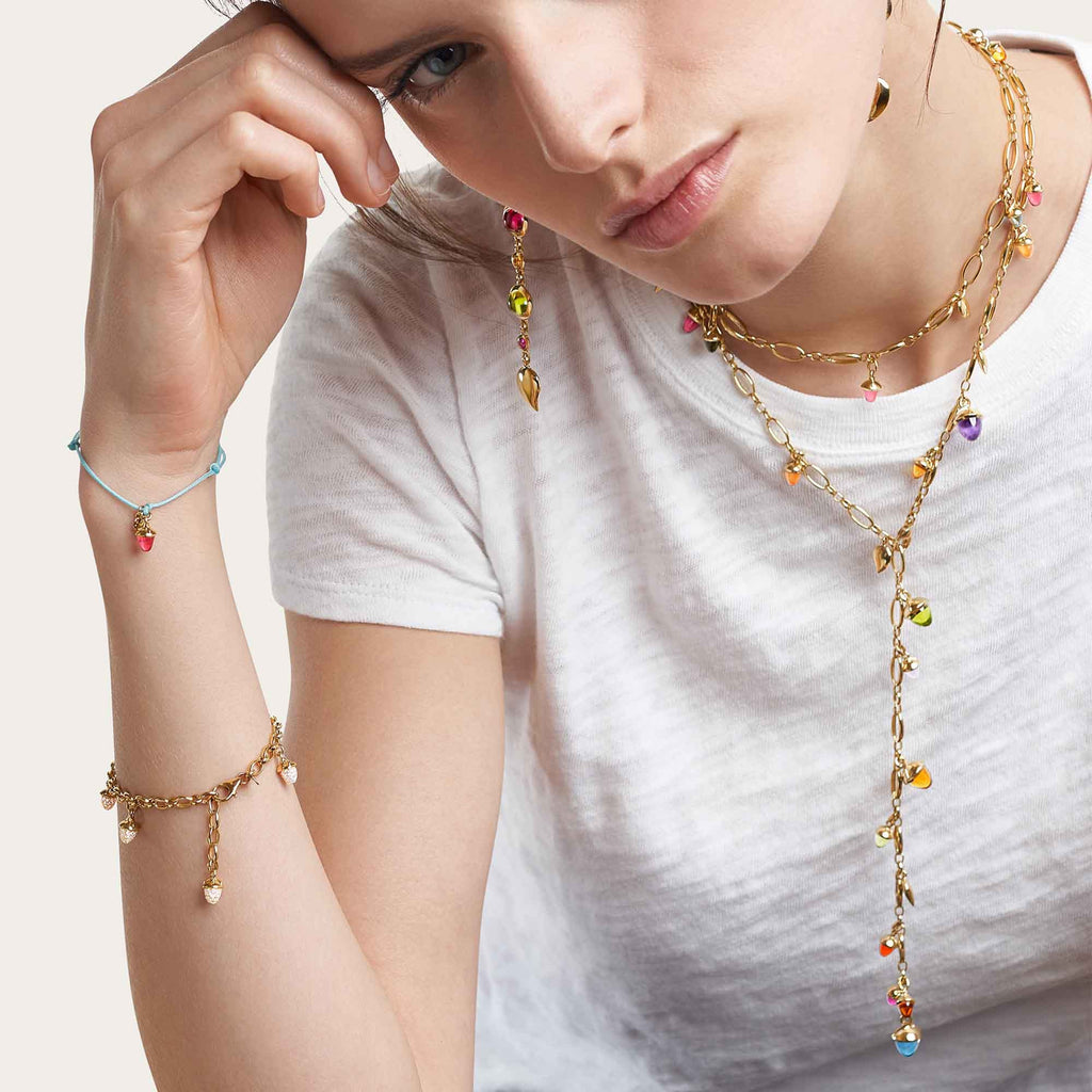 Tamara Comolli myMIKADO Armband mit Turmalin (B-MM-TuRo-rg) aus Roségold mit Turmalin