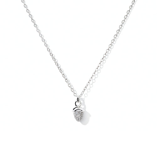 Tamara Comolli myMIKADO Halskette mit Diamant-Pavé (N-MM-p-wg) aus Weißgold mit Diamant