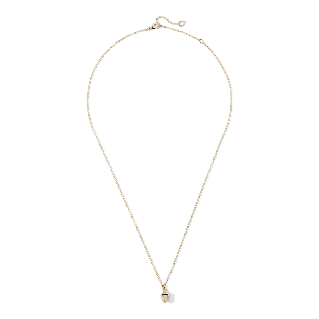 Tamara Comolli myMIKADO Halskette mit Diamant-Pavé (N-MM-p-yg) aus Gelbgold mit Diamant