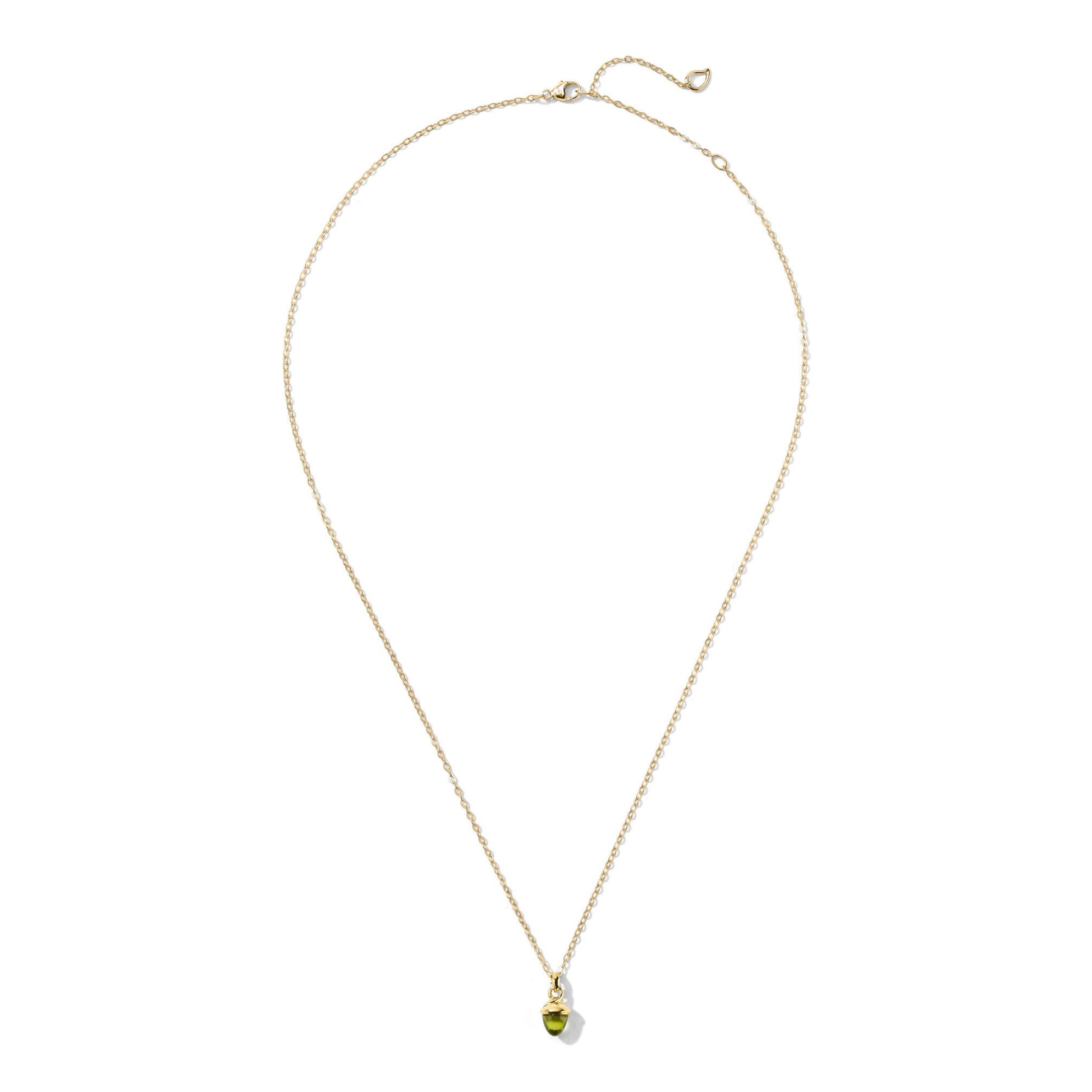 Tamara Comolli myMIKADO Halskette mit Peridot (N-MM-Per-yg) aus Gelbgold mit Peridot
