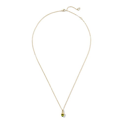 Tamara Comolli myMIKADO Halskette mit Peridot (N-MM-Per-yg) aus Gelbgold mit Peridot