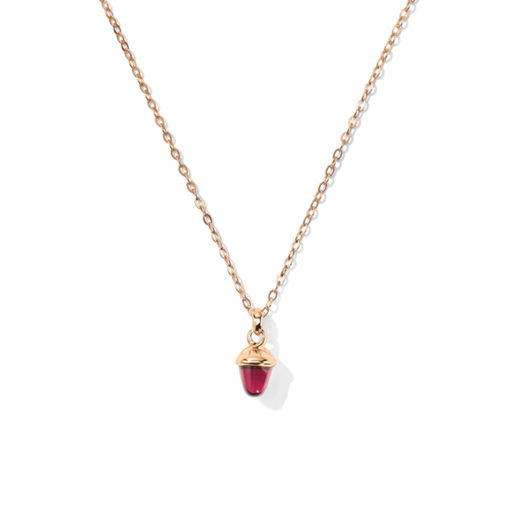 Tamara Comolli myMIKADO Halskette mit Rosa Turmalin (N-MM-TuRo-rg) aus Roségold mit Turmalin