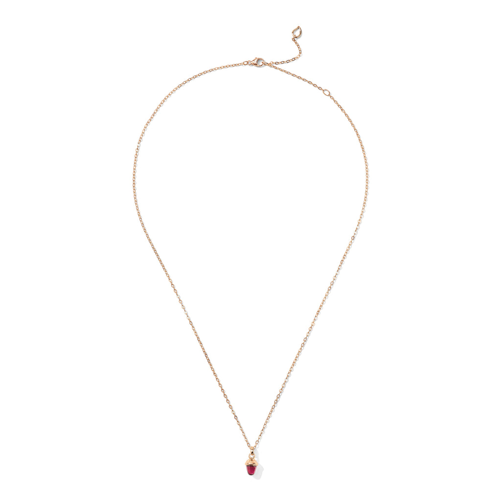 Tamara Comolli myMIKADO Halskette mit Rosa Turmalin (N-MM-TuRo-rg) aus Roségold mit Turmalin